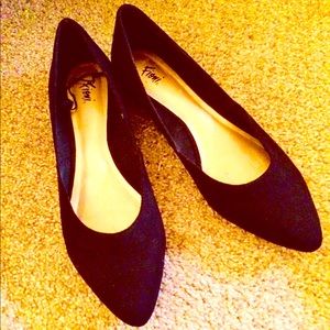 Black Casual Flats